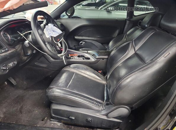 2C3CDZAG7JH276887 2018 DODGE CHALLENGER Black Սալոնի դիմացի տեսք