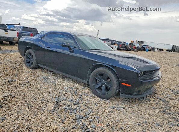 2C3CDZAG7JH302940 2018 DODGE CHALLENGER Black Передня права чверть