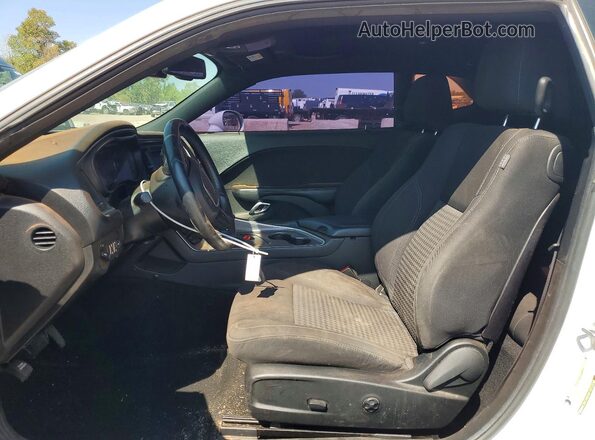 2C3CDZAG7KH691631 2019 DODGE CHALLENGER Белый Вид салона спереди