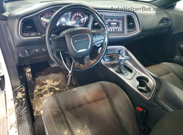 2C3CDZAG7KH694190 2019 DODGE CHALLENGER Белый Вид панели приборов