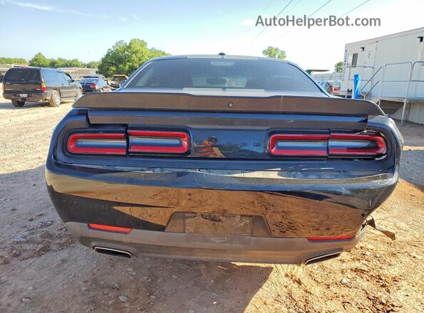 2C3CDZAG7LH143436 2020 DODGE CHALLENGER Black Вид ззаду