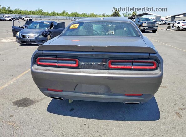 2C3CDZAG7MH533356 2021 DODGE CHALLENGER Серый Вид сзади
