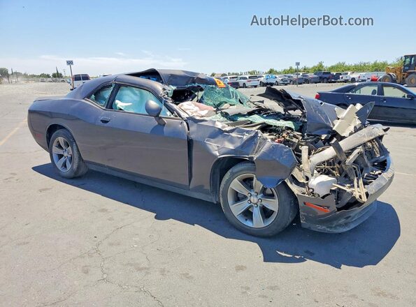 2C3CDZAG7MH533356 2021 DODGE CHALLENGER Серый Передняя правая четверть
