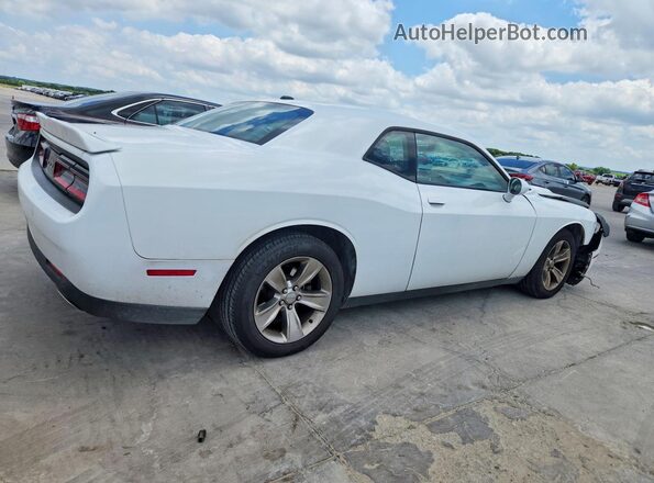 2C3CDZAG7MH626958 2021 DODGE CHALLENGER White Trasero derecho