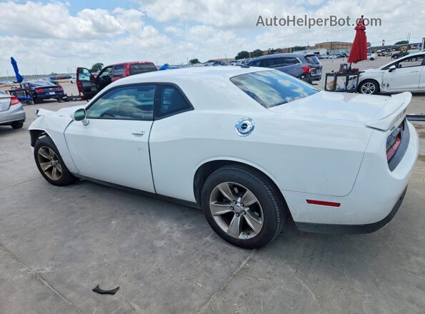 2C3CDZAG7MH626958 2021 DODGE CHALLENGER White Trasero izquierdo
