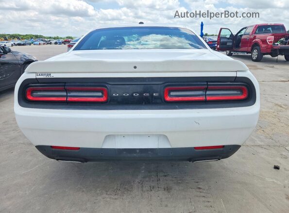 2C3CDZAG7MH626958 2021 DODGE CHALLENGER White Vista trasera