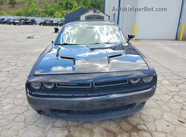 2C3CDZAG8GH176693 2016 DODGE CHALLENGER Black წინა ხედი