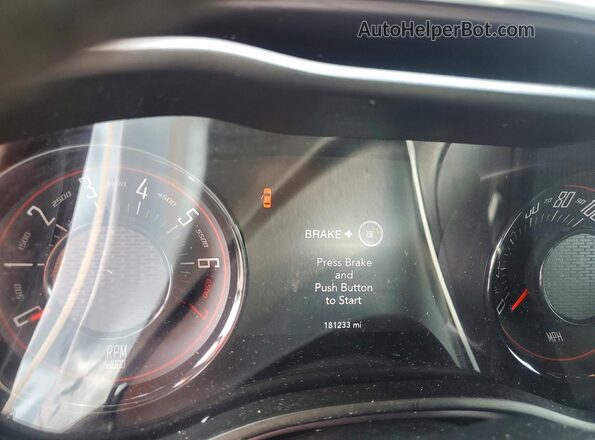 2C3CDZAG8GH200068 2016 DODGE CHALLENGER White Vista del cuadro de instrumentos