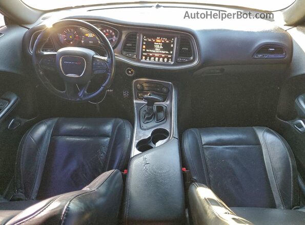 2C3CDZAG8GH226038 2016 DODGE CHALLENGER Белый Вид панели приборов