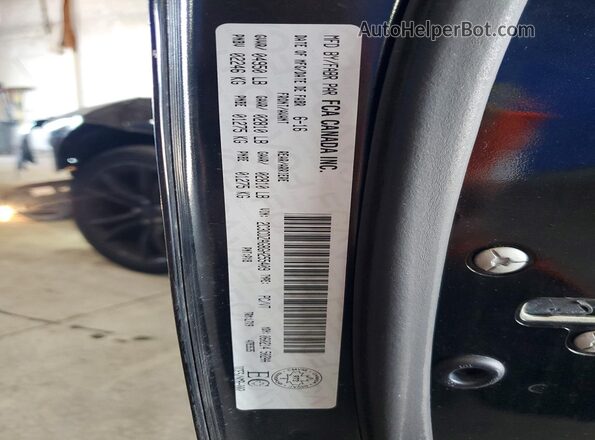 2C3CDZAG8GH255409 2016 DODGE CHALLENGER Черный Вид подкапотного пространства