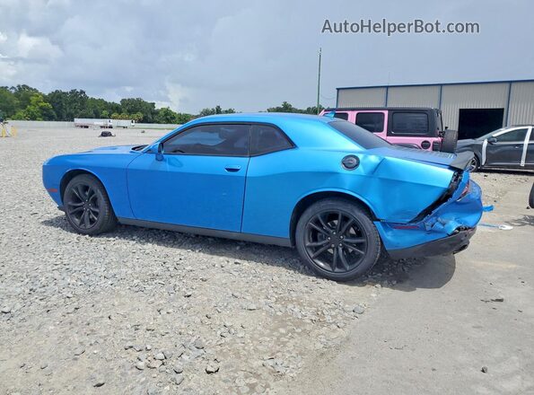 2C3CDZAG8GH256317 2016 DODGE CHALLENGER Blue Tył lewy