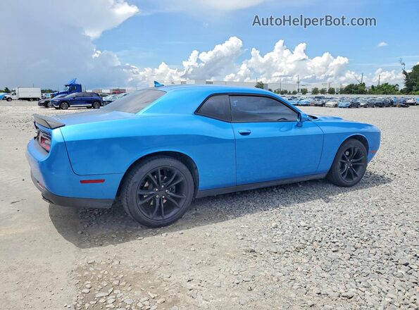 2C3CDZAG8GH256317 2016 DODGE CHALLENGER Blue Tył prawy