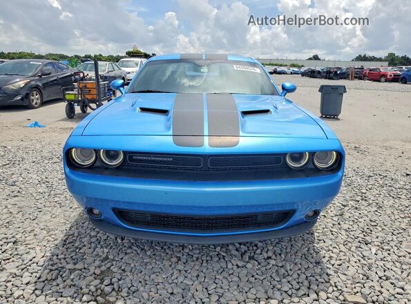 2C3CDZAG8GH256317 2016 DODGE CHALLENGER Blue Widok z przodu