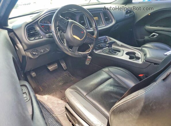 2C3CDZAG8GH256317 2016 DODGE CHALLENGER Blue Widok deski rozdzielczej