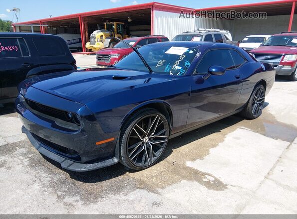 2C3CDZAG8GH338435 2016 DODGE CHALLENGER Blue Front left