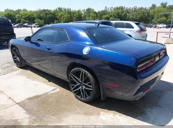 2C3CDZAG8GH338435 2016 DODGE CHALLENGER Blue Rear left