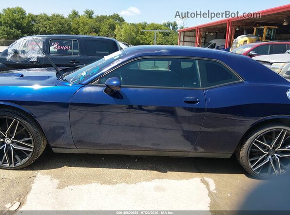 2C3CDZAG8GH338435 2016 DODGE CHALLENGER Blue 360 interior view