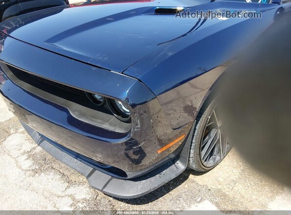 2C3CDZAG8GH338435 2016 DODGE CHALLENGER Blue Front view