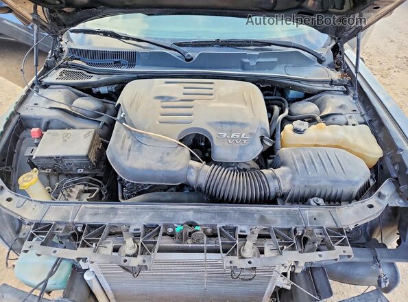 2C3CDZAG8HH519357 2017 DODGE CHALLENGER Black Rear interior view