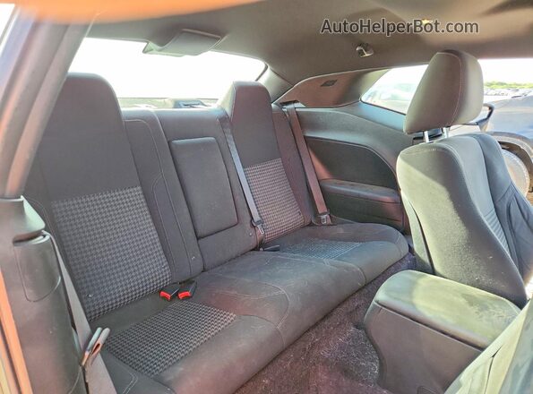 2C3CDZAG8HH519357 2017 DODGE CHALLENGER Black Rear seats view