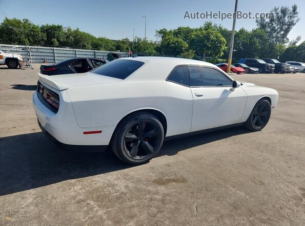 2C3CDZAG8JH246426 2018 DODGE CHALLENGER White Հետևի աջ