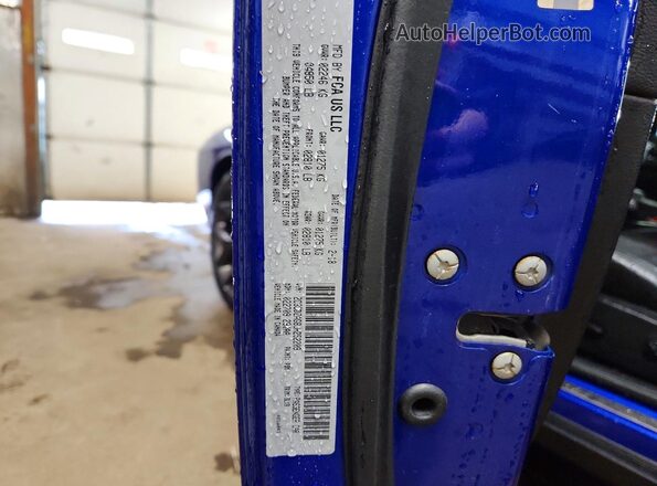 2C3CDZAG8JH252209 2018 DODGE CHALLENGER Синий Вид подкапотного пространства