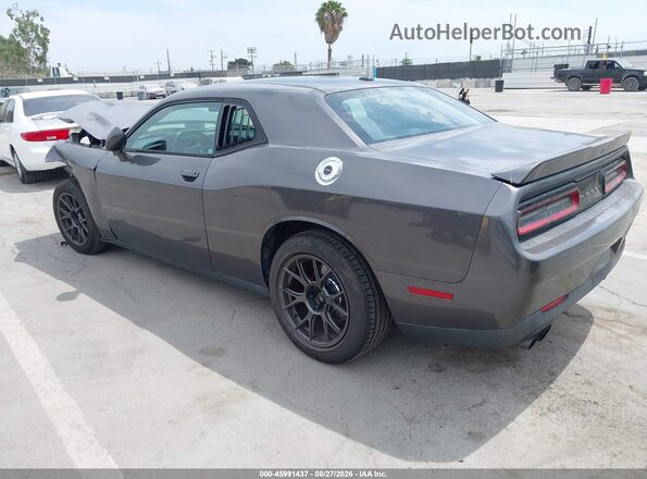 2C3CDZAG8JH262786 2018 DODGE CHALLENGER Серый Задняя левая четверть