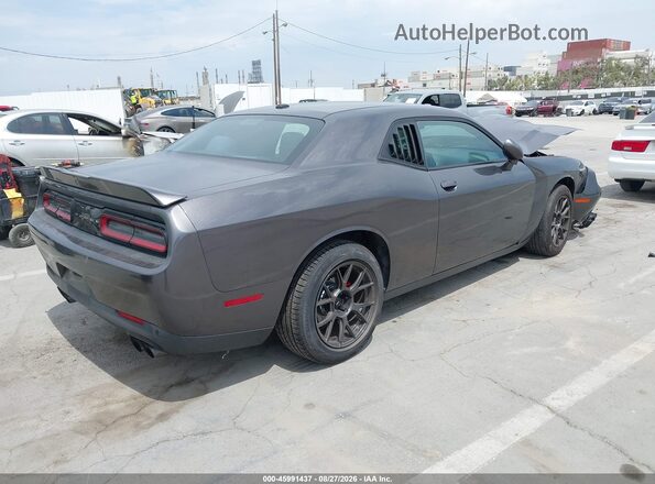 2C3CDZAG8JH262786 2018 DODGE CHALLENGER Серый Задняя правая четверть