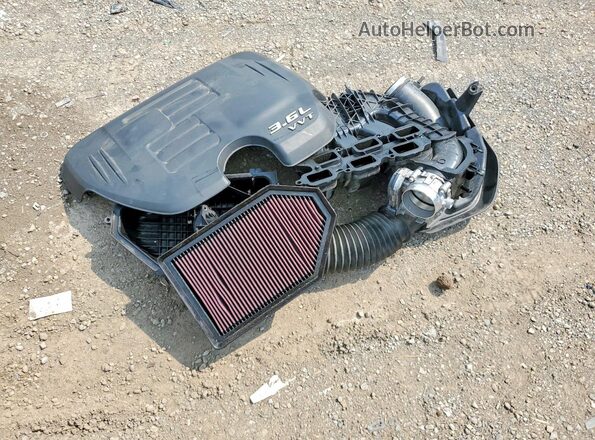 2C3CDZAG8JH282522 2018 DODGE CHALLENGER White Engine compartment view