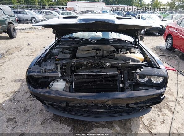 2C3CDZAG8JH321609 2018 DODGE CHALLENGER Black წინა ხედი