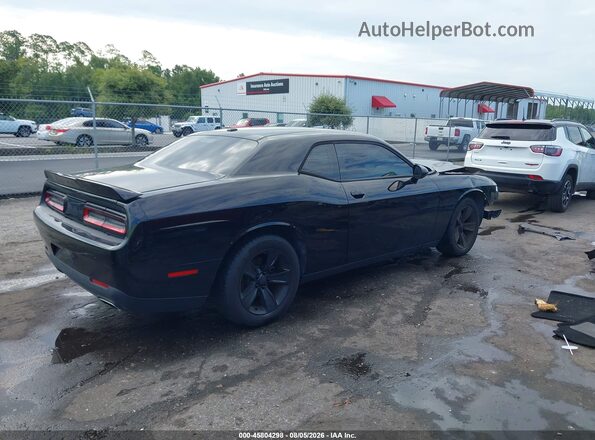 2C3CDZAG8KH752369 2019 DODGE CHALLENGER Black Tył prawy
