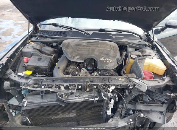 2C3CDZAG8KH752369 2019 DODGE CHALLENGER Black Widok z tyłu