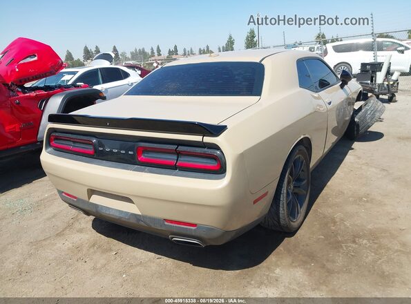 2C3CDZAG9HH659577 2017 DODGE CHALLENGER Tan Trasero derecho