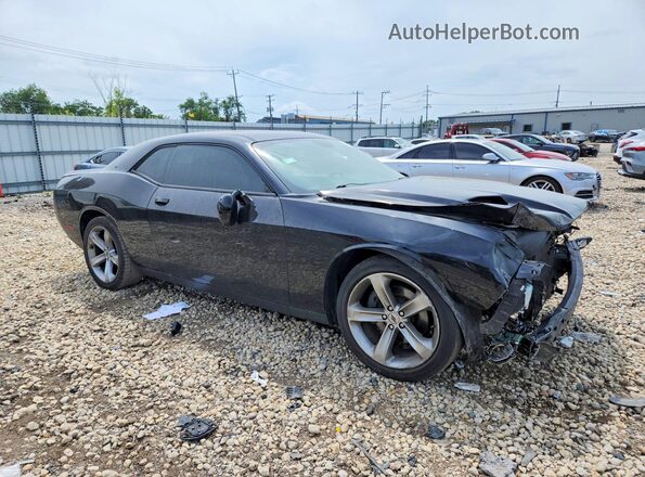 2C3CDZAG9JH220000 2018 DODGE CHALLENGER Black Przód prawy