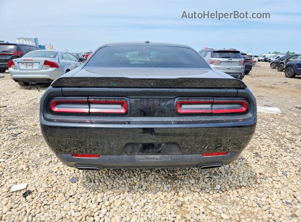 2C3CDZAG9JH220000 2018 DODGE CHALLENGER Black Widok z tyłu