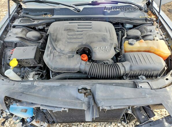 2C3CDZAG9JH220000 2018 DODGE CHALLENGER Black Widok wnętrza z tyłu