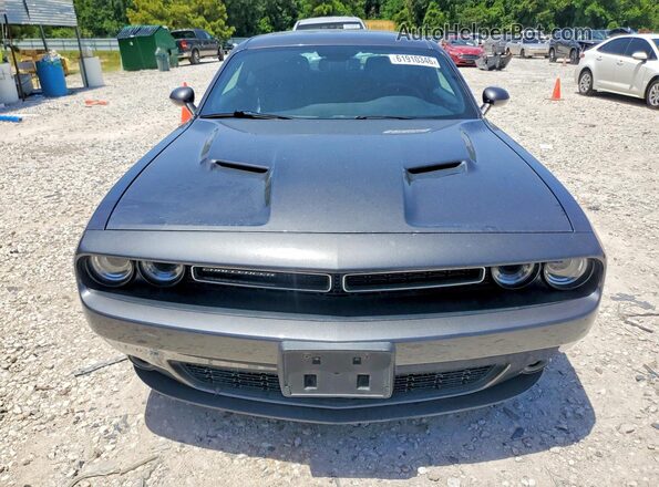 2C3CDZAG9JH259184 2018 DODGE CHALLENGER Gray Front view