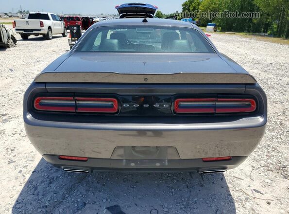 2C3CDZAG9JH259184 2018 DODGE CHALLENGER Gray Rear view
