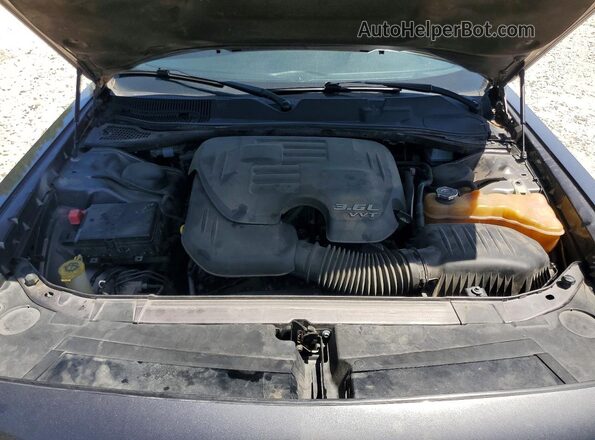 2C3CDZAG9JH259184 2018 DODGE CHALLENGER Gray Rear interior view