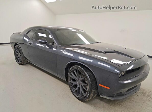 2C3CDZAG9JH294940 2018 DODGE CHALLENGER Black წინა მარჯვენა