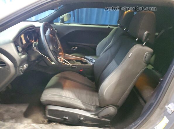 2C3CDZAG9KH616395 2019 DODGE CHALLENGER Gray Widok wnętrza z przodu