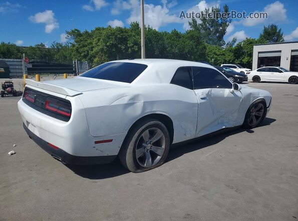 2C3CDZAG9KH752400 2019 DODGE CHALLENGER Белый Задняя правая четверть
