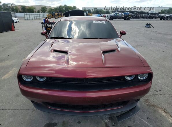 2C3CDZAG9LH106050 2020 DODGE CHALLENGER Burgundy Front view