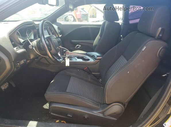 2C3CDZAG9LH206388 2020 DODGE CHALLENGER Black Vista interior delantera