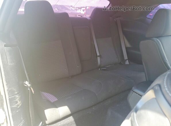 2C3CDZAG9LH206388 2020 DODGE CHALLENGER Black Vista de los asientos traseros