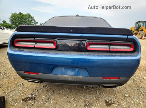 2C3CDZAG9LH243540 2020 DODGE CHALLENGER Blue Rear view