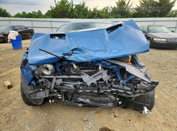 2C3CDZAG9LH243540 2020 DODGE CHALLENGER Blue Front view