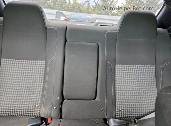 2C3CDZAG9LH243540 2020 DODGE CHALLENGER Blue Rear seats view