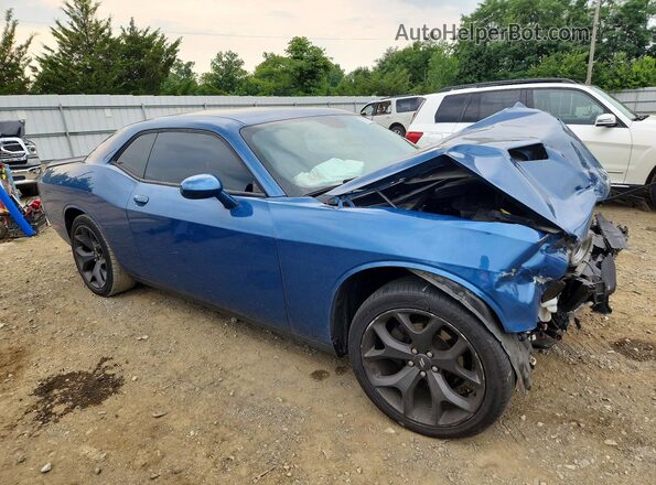 2C3CDZAG9LH243540 2020 DODGE CHALLENGER Blue Front right