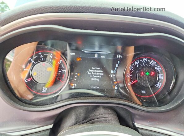 2C3CDZAG9LH243540 2020 DODGE CHALLENGER Blue Instrument cluster view